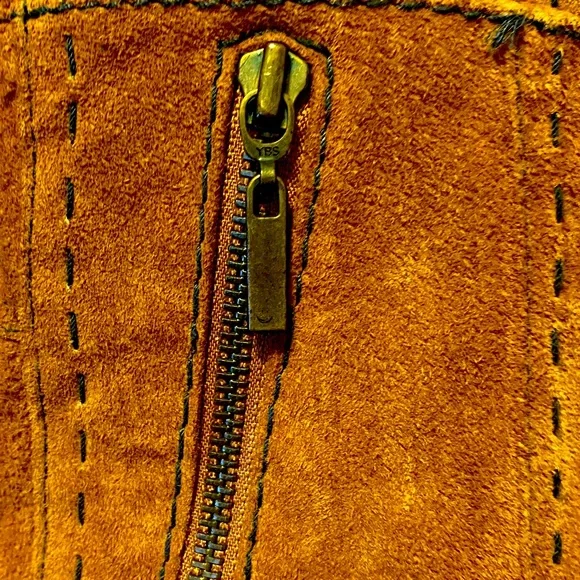 EMC Suede Leather Fully Lined Jacket - Picture 8 of 14